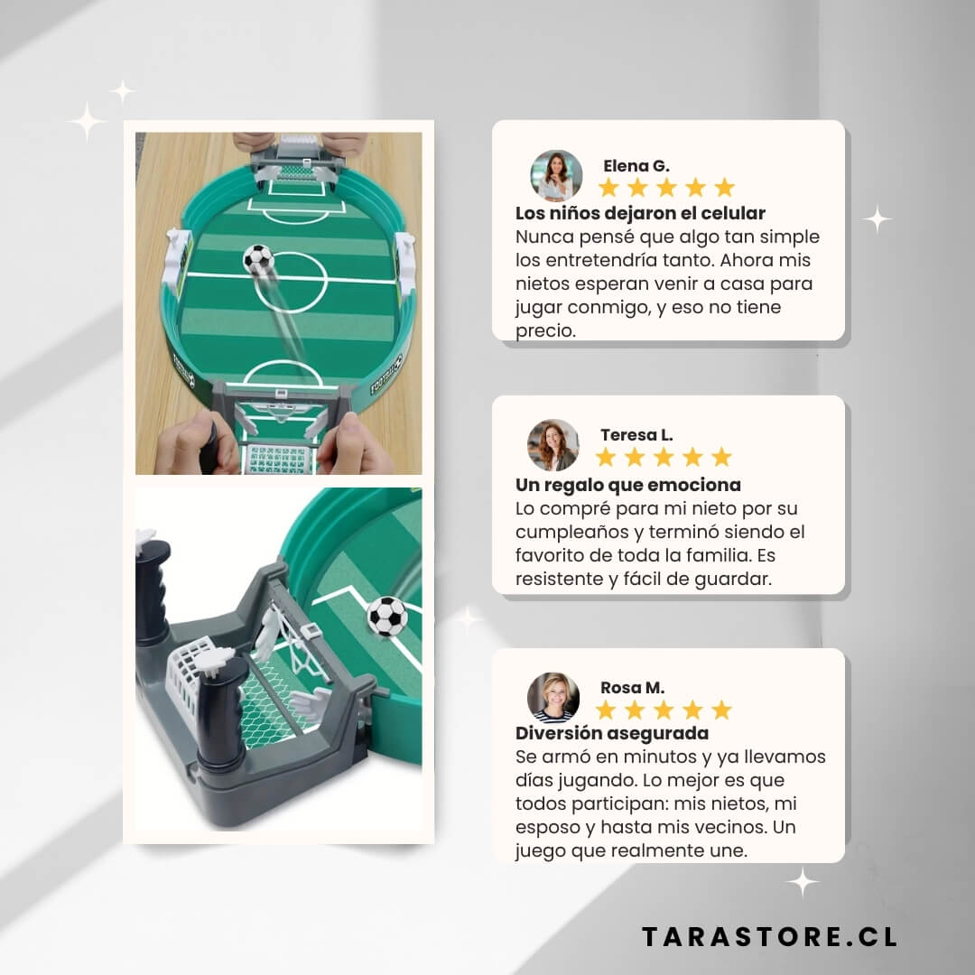 Cancha Futbolito De Mesa Diverisión En Familia
