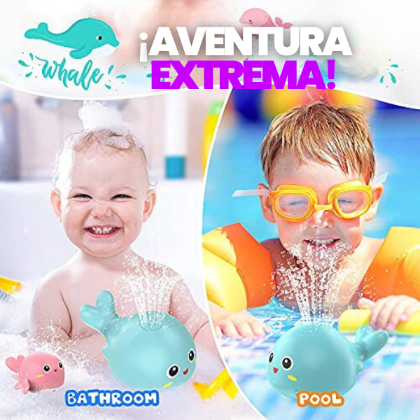 BALLENA ROCIADORA DE AGUA