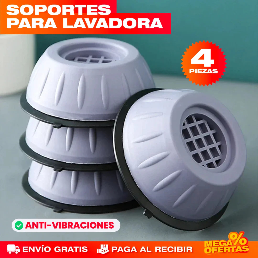 BASES PARA LAVADORA, PROTEGE TU LAVADORA DE DAÑOS