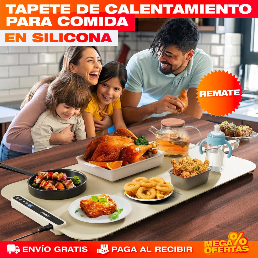 TAPETE ELÉCTRICO DE CALENTAMIENTO PARA COCINA