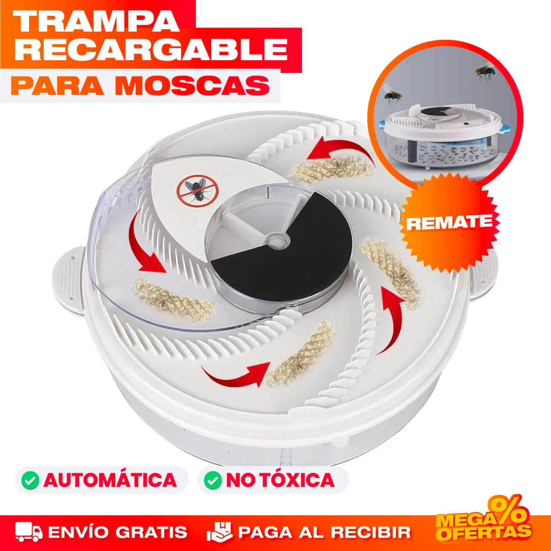 TRAMPA ELÉCTRICA PARA MOSCAS - ANTIPLAGAS