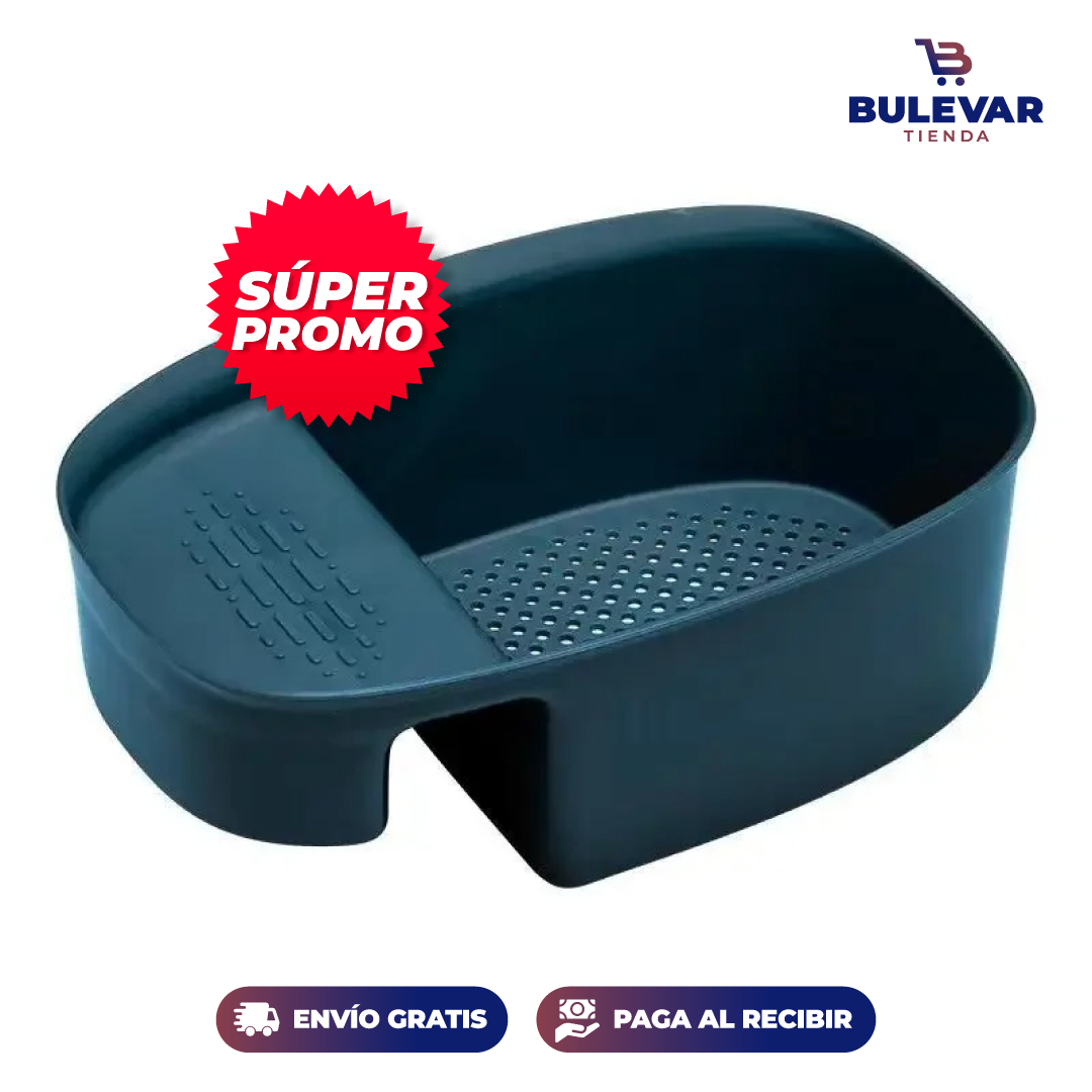 PROMO X2 CESTA ESCURRIDOR PARA LAVAPLATOS