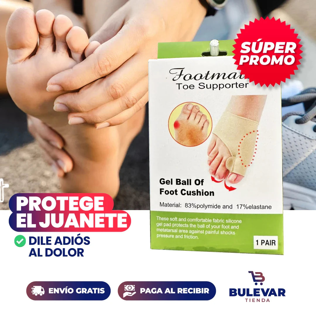 PAR CORRECTOR ORTOPÉDICO DE JUANETES