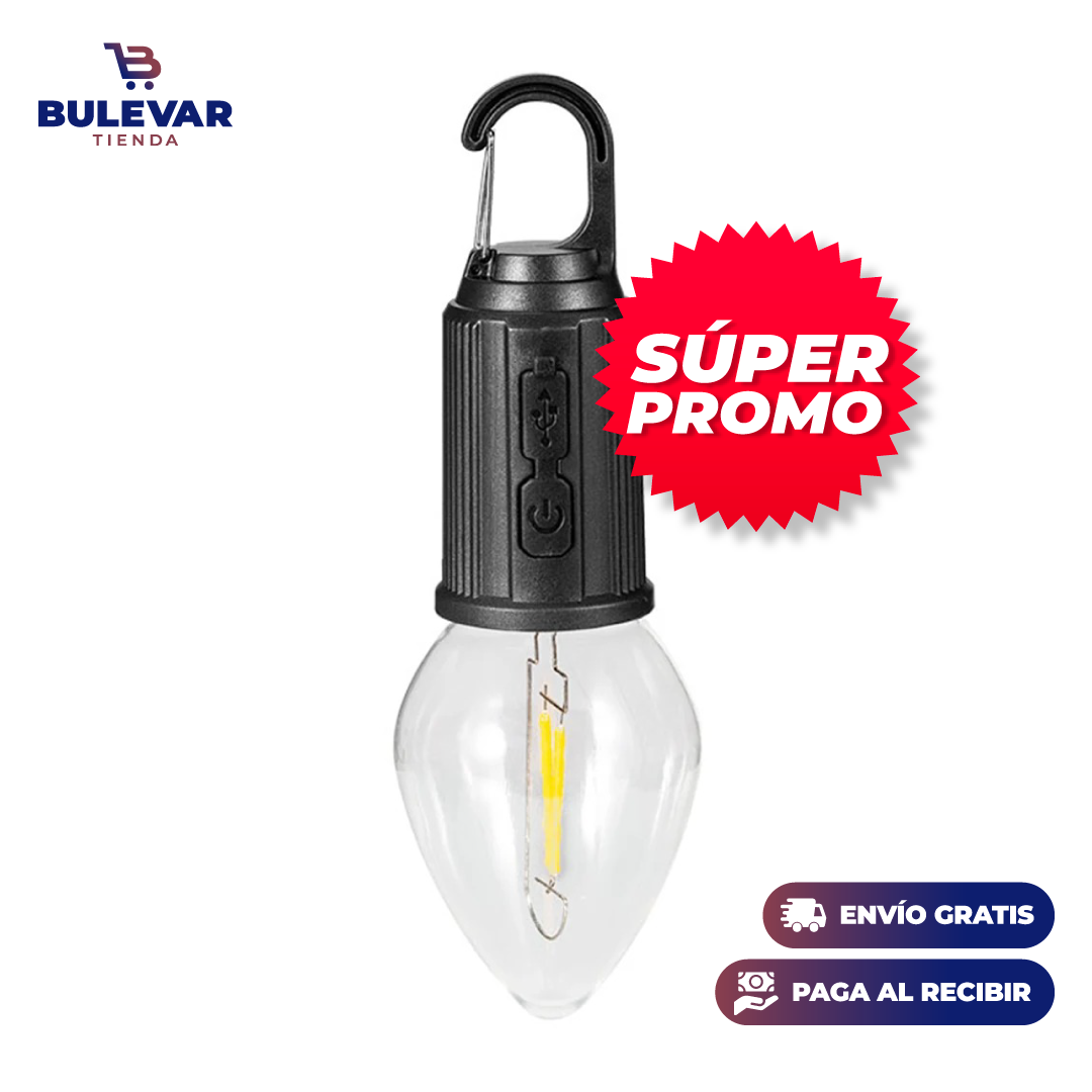 LUZ DE CAMPING RECARGABLE