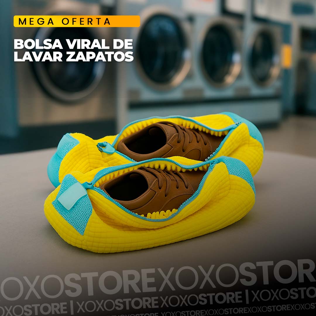 Bolsa para lavar zapatos