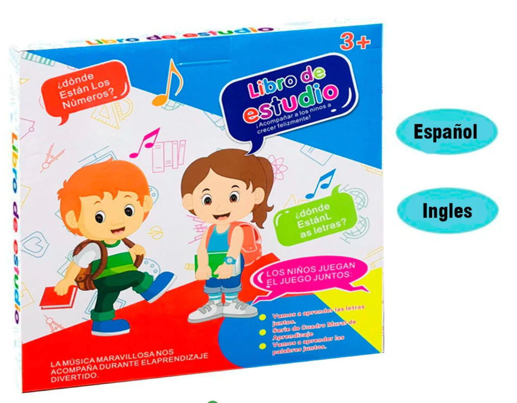 LIBRO EDUCATIVO SENSORIAL DIDÁCTICO 👩🏫