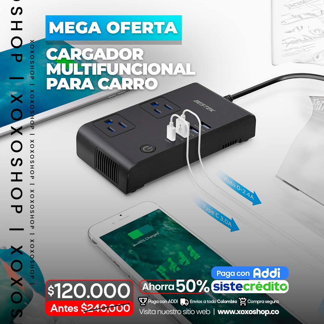 inversor de corriente para carro