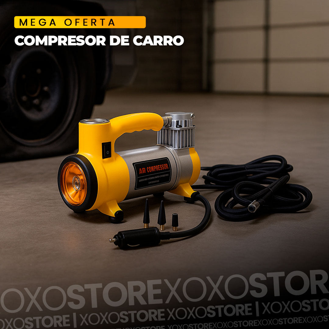 Compresor de aire para carro o bicicleta u otros
