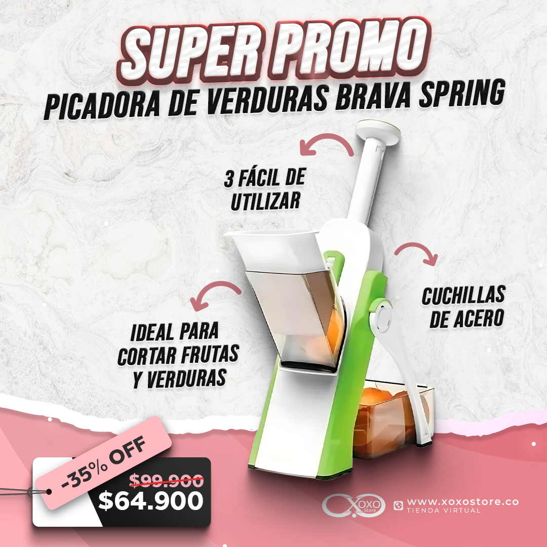 CORTADORA DE VERDURAS BRAVA SPRING