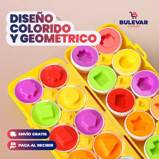 JUGUETE MONTESSORI EN FORMA DE HUEVO