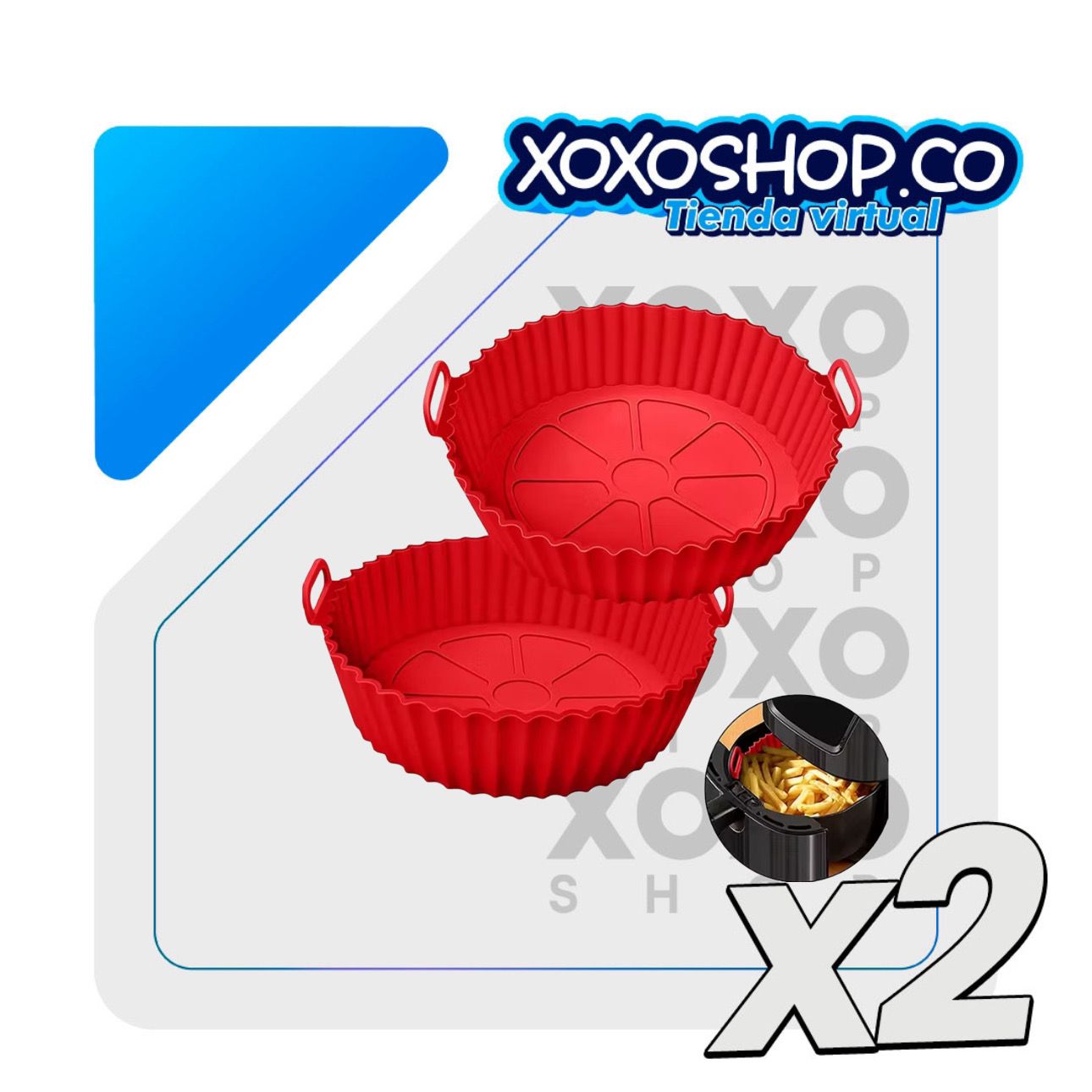 2x1 Molde para freidora