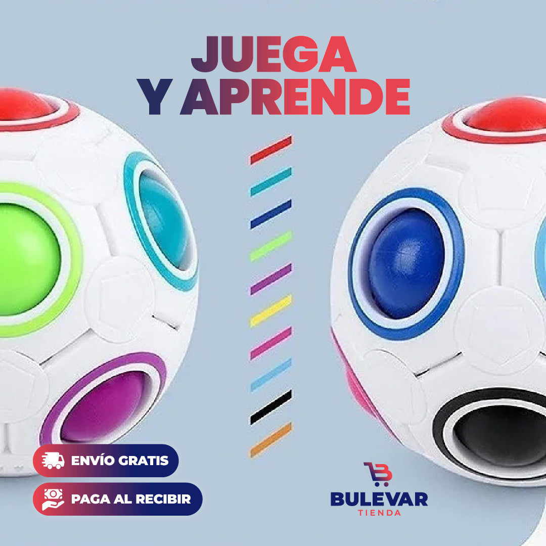 ROMPECABEZAS MÁGICO ARCOÍRIS PROMO X2 UNIDADES