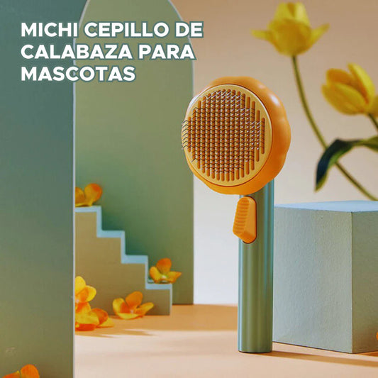 CEPILLO CALABAZA PARA MASCOTAS
