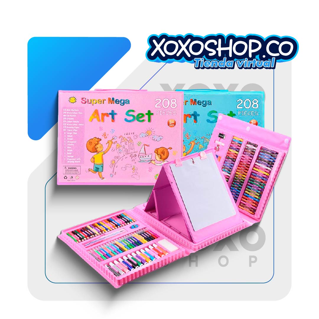 Set de Arte de 208 piezas