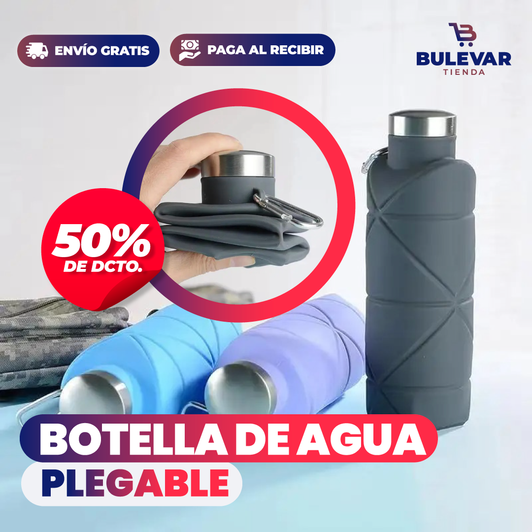 BOTELLA DE AGUA PLEGABLE