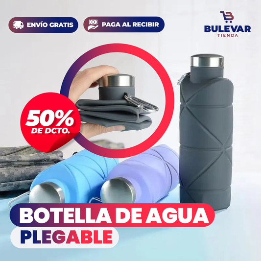 BOTELLA DE AGUA PLEGABLE