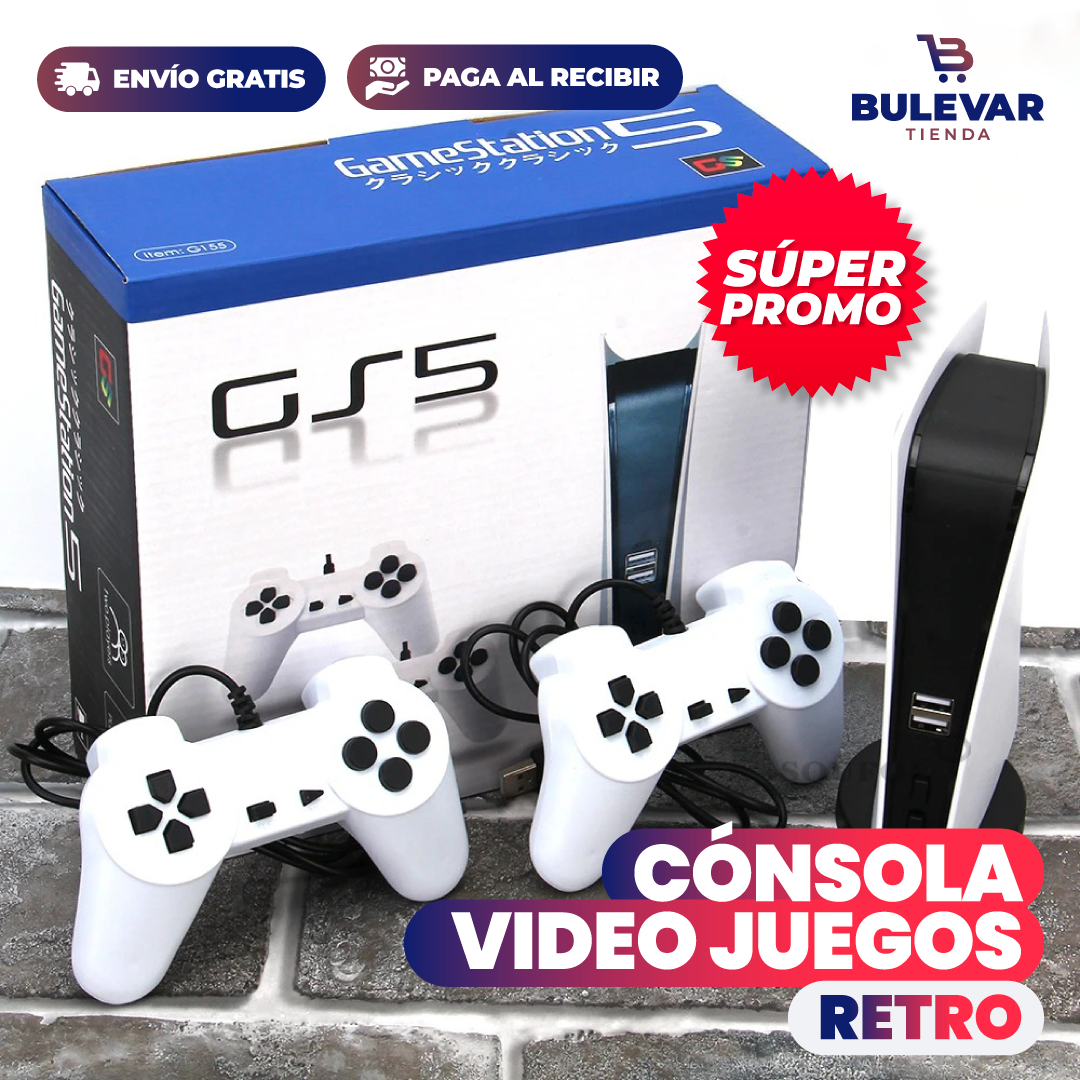 CONSOLA DE VIEDOJUEGOS RETRO - GAME STATION 5