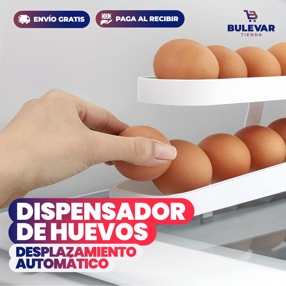 DISPENSADOR DE HUEVOS DESPLAZAMIENTO AUTOMÁTICO