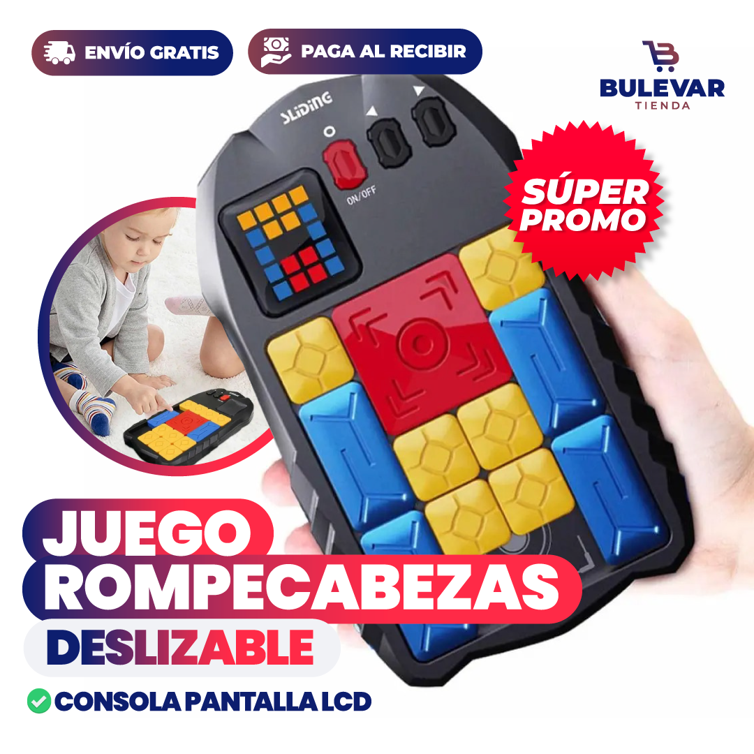 JUEGO CONSOLA ROMPECABEZAS DESLIZABLE