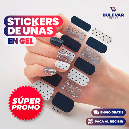 STICKERS DE UÑAS EN GEL