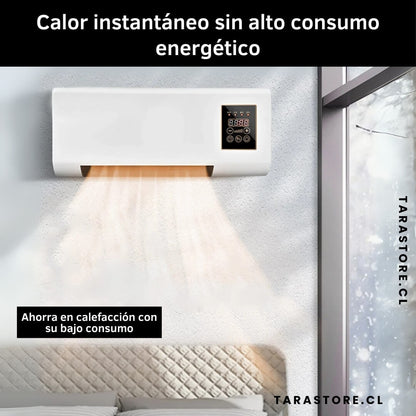 Calefactor Tipo Aire Acondicionado Fácil de Usar - Para Frío y Calor