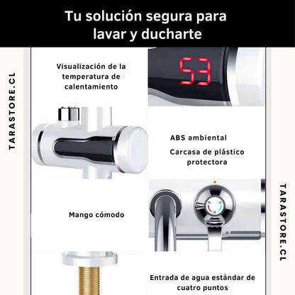 Calentador de Agua Todo en Uno Cocina Baño