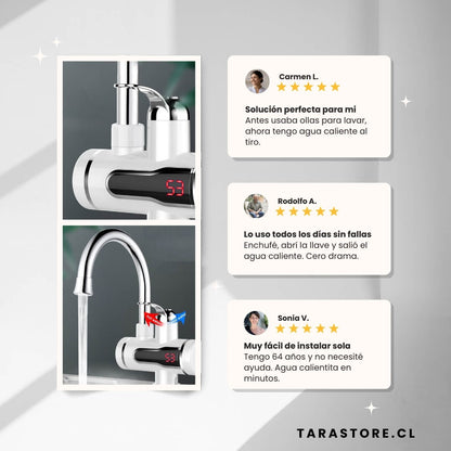 Calentador de Agua Todo en Uno Cocina Baño