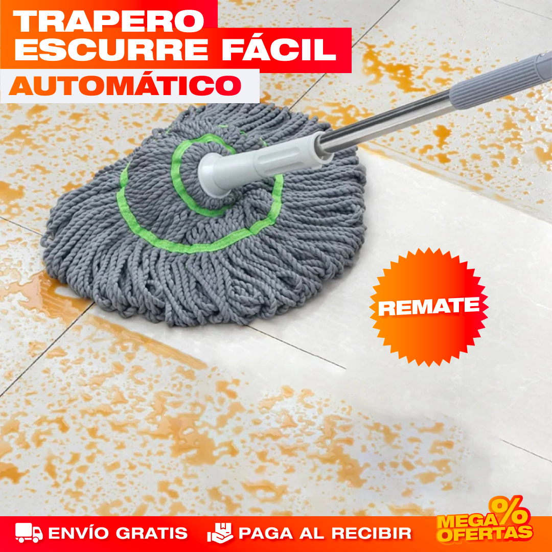 TRAPERO ESCURRE FÁCIL AUTOMÁTICO