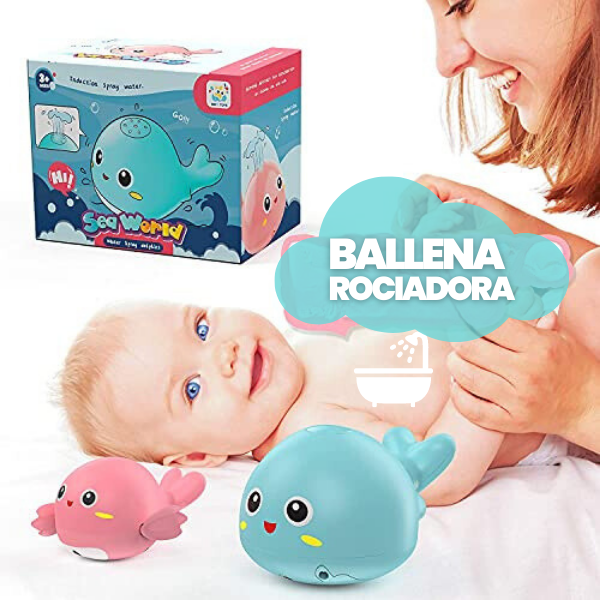 BALLENA ROCIADORA DE AGUA