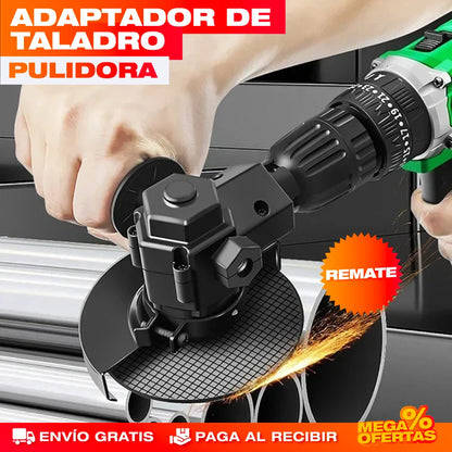 ADAPTADOR CONVERTIDOR DE TALADRO A PULIDORA