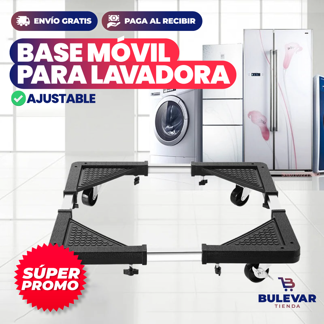 BASE MÓVIL PARA LAVADORA/NAVERA