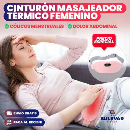 CicloZen™ - CINTURÓN MASAJEADOR TÉRMICO PARA CÓLICOS