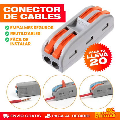 PROMO PACK X20 CONECTORES DE CABLES