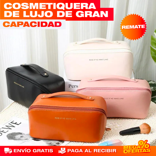 COSMETIQUERA DE LUJO DE GRAN CAPACIDAD