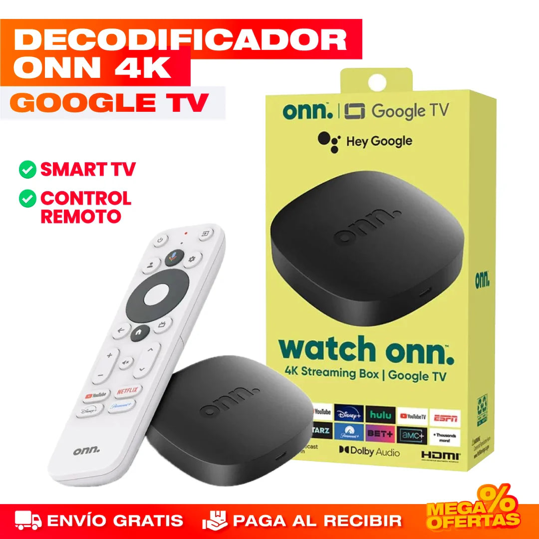 WATCH ONN TV BOX 4K