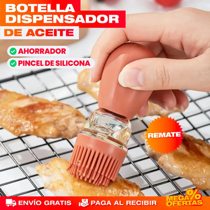 OilDrop Chef - DISPENSADOR DE ACEITE 2 EN 1 AHORRADOR