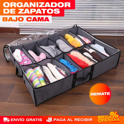 ZapBox™ - ORGANIZADOR DE ZAPATOS BAJO CAMA