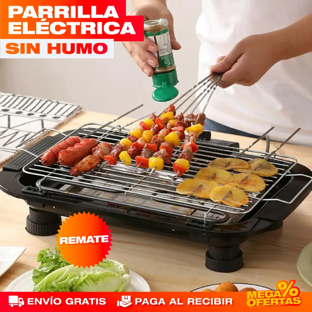 PARRILLA ELÉCTRICA SIN HUMO