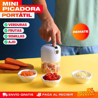 MINI PICADORA ELÉCTRICA PORTÁTIL