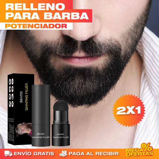 2X1 RELLENO PARA BARBA POTENCIADOR Y REPARADOR