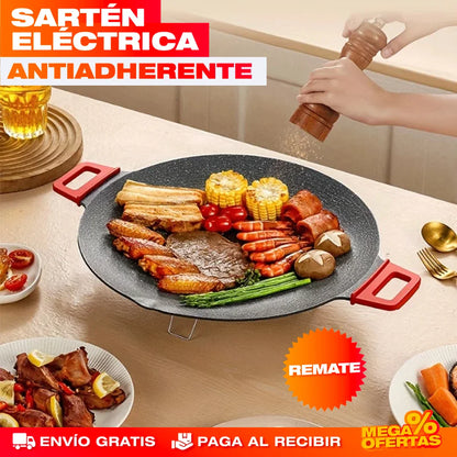 SARTÉN ELÉCTRICA ANTIADHERENTE TIPO COREANO