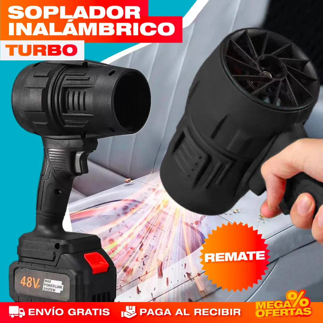 SOPLADOR INALÁMBRICO TURBO