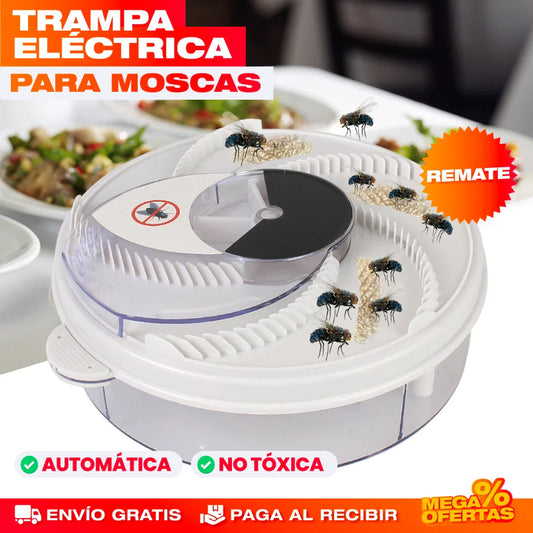 TRAMPA ELÉCTRICA PARA MOSCAS - ANTIPLAGAS