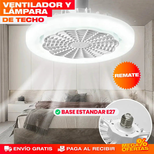 LumiFan™ - VENTILADOR Y LÁMPARA DE TECHO 2 EN 1
