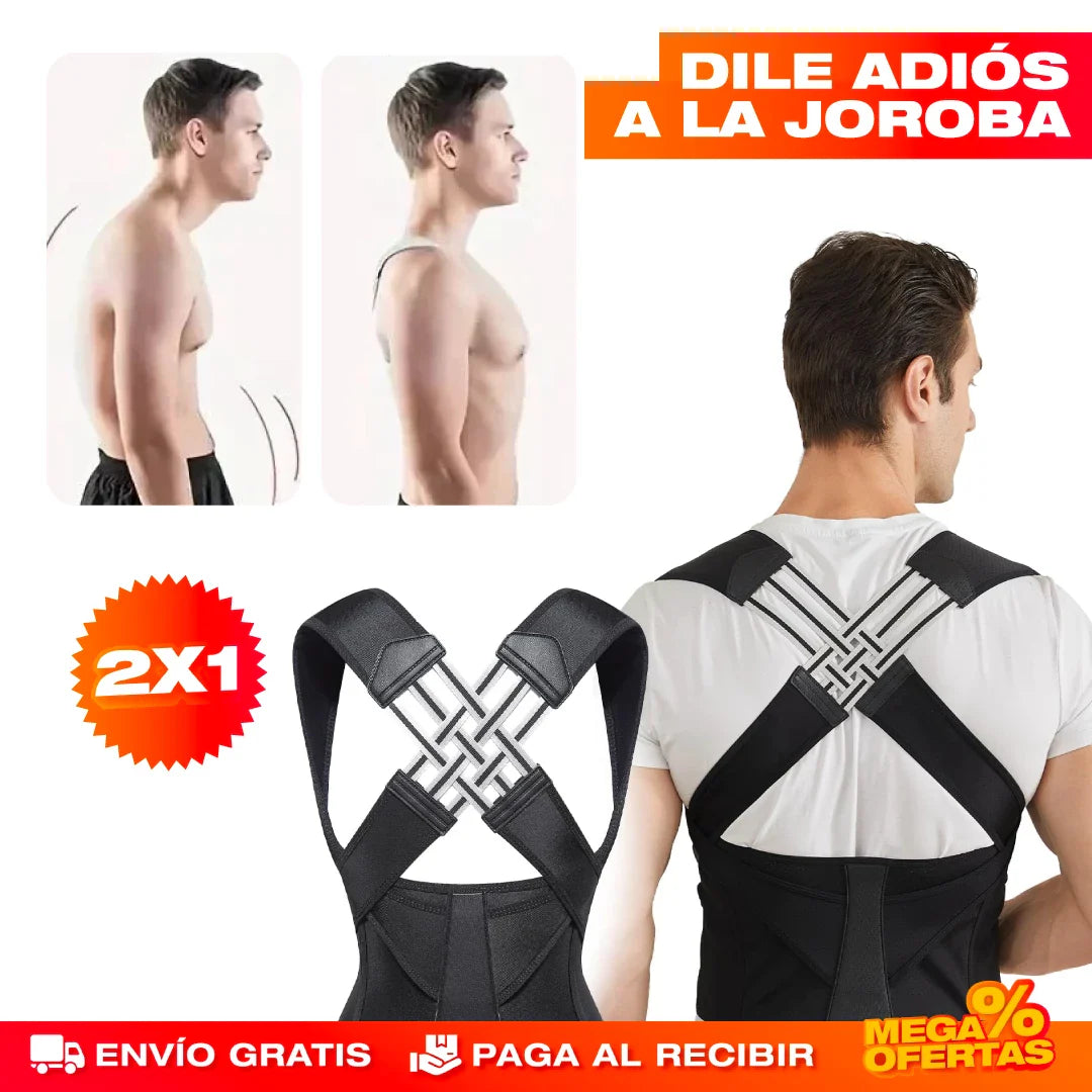 PROMO 2X1 CORRECTOR DE POSTURA AJUSTABLE