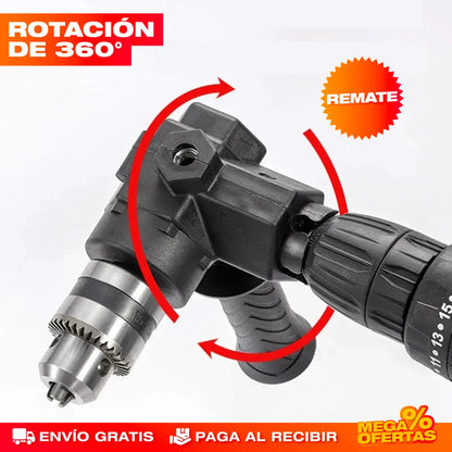 ADAPTADOR CONVERTIDOR DE TALADRO A 90 GRADOS