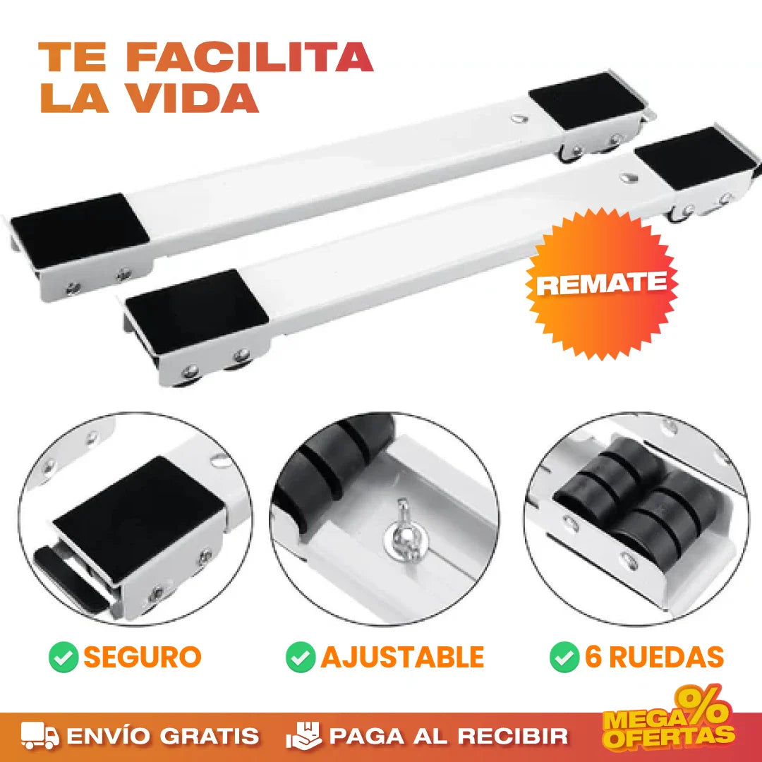 COMBO DE SOPORTES LINEALES PARA ELECTRODOMÉSTICOS + ENVÍO GRATIS