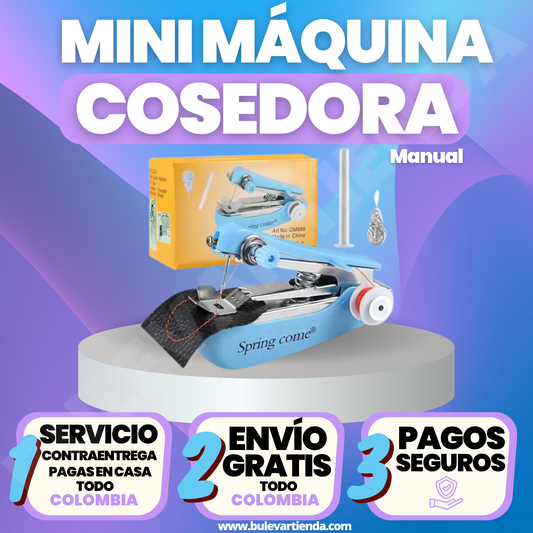 MINI MÁQUINA DE COSER VIAJERA