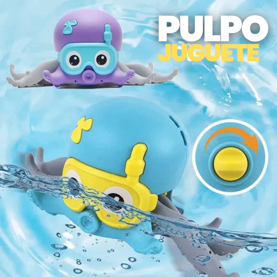 PULPO JUGUETE DUCHA/TIERRA