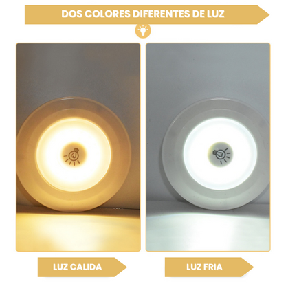 LUCES LED INALAMBRICAS X3, SIN INSTALACIÓN, MANDO A DISTANCIA